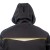 Detachable hood and reflective element on the back