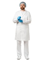 Men's medical lab coat