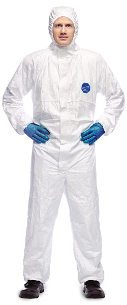 TYVEK CLASSIC EXPERT chemical protective coverall (white)