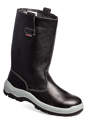 TECHNOGARD knee-high leather boots