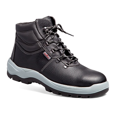 &quot;TECHNOGARD&quot; insulated men's high ankle leather boots without protective toe cap