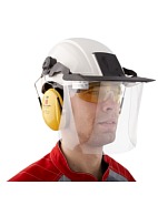 V4H polycarbonate visor for use with helmets