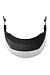 V4H polycarbonate visor for use with helmets