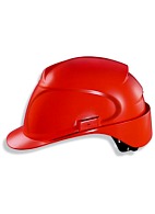 AIR WING a safety helmet with textile suspension harness (9762) red