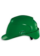 AIR WING a safety helmet with textile suspension harness (9762) green
