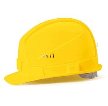 SUPER BOSS UVEX helmet for the mineworker with conventional suspension harness (9755000) yellow