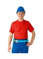 PM-30 safety belt for restraint and positioning (lineman belt)