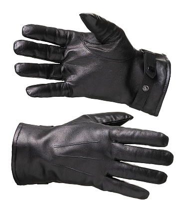 Insulated leather gloves