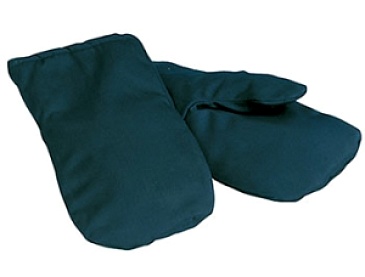 Heat-insulated mittens