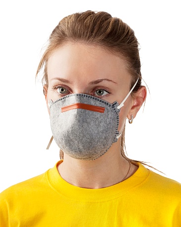 5140 aerosol filtering half mask (respirator) with additional protection against organic vapors