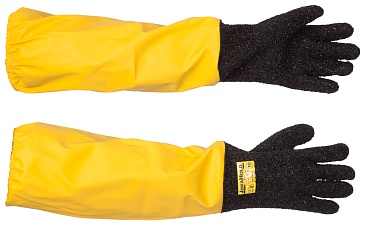 JOKA HOLD 35 gloves with a sleeve protector