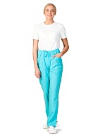 AFINA ladies medical trousers (turquoise)