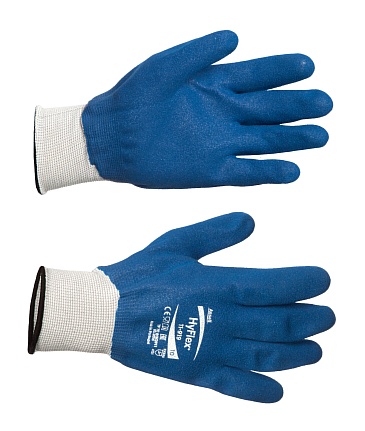 HYFLEX® 11-919 gloves with a full nitrile coating
