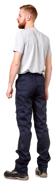 LETO UAE Cargo trousers, Navy blue