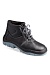 STANDARD-M insulated leather high ankle boots with steel toe cap
