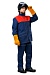 GORN work suit providing protection for a wearer exposed to heat, limited flame, sparks and weld spatter