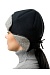 ORSA SE trapper hat with membrane eVent, black and grey