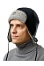 ORSA SE trapper hat with membrane eVent, black and grey