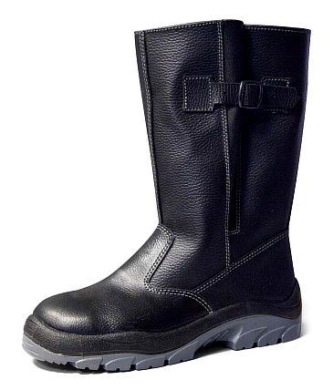 STANDART-M knee-high heat-insulated boots with metallic toe cap