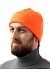 Double layer knitted hat with ThinsulateВ® lining, fluorescent orange