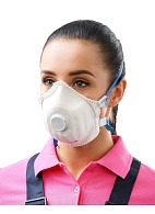 JULIA-219 aerosol filtering half mask (respirator) with exhalation valve