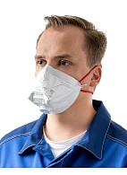 NEVA&REG;-310 Aerosol filtering half mask (respirator) with exhalation valve