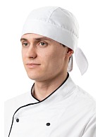 GRILL Chef bandana, white