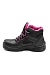 WANDA ladies high ankle leather boots