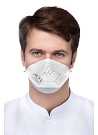 NEVA&REG;-306 Aerosol filtering half mask (respirator), medical