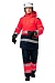 FLAMEGUARD winter work suit for protection against oil, petroleum products, limited flame exposure, acids and alkalis, antistatic, waterproof, hi-vis, GORE-TEX PYRAD