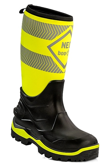 NEO BOOTS LIME COLOR Special injection molded combined boots Neo Boots lime color