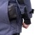 A spacious back pocket with zippers on both sides for gloves