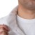 Fleece-lined band collar