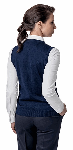 Ladies knitted vest