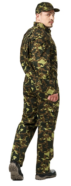 Men's camouflage  two-piece flight suit