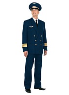 Men's double-breasted uniform suit