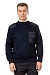 Men's uniform jumper with elbow patches