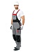 MEGAPOLIS men's  bib overall