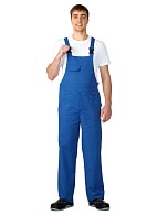 UNIVERSAL men's  bib overall (cornflower blue)