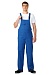 UNIVERSAL men's  bib overall (cornflower blue)