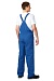 UNIVERSAL men's  bib overall (cornflower blue)