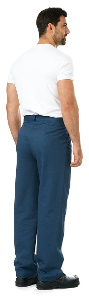 Men's  cotton work suit with reinforced elbow and knee areas for extra durability