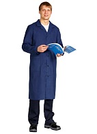 Men's coarse calico smock