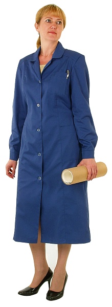 Ladies cotton blend smock