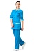 SERVICE ladies  work suit (turquoise)