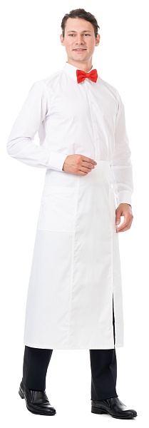 CLASS chef's apron, white