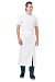 CLASS chef's apron, white