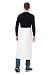 CLASS chef's apron, white