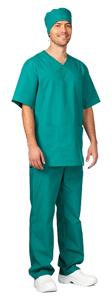 MEDIC men's medical scrubs, green