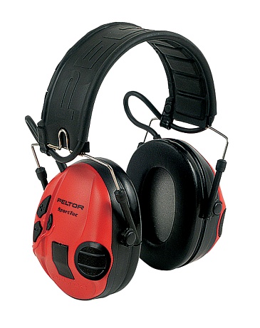 3M™ PELTOR™ SPORTTAC™ Headphones with fold head strap (MT16H210F-478-RD)